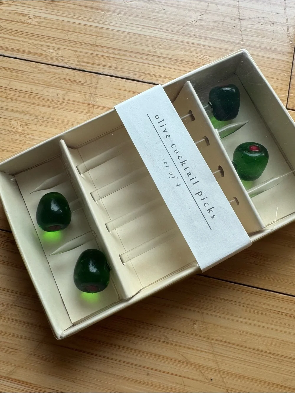 Olive cocktail picks